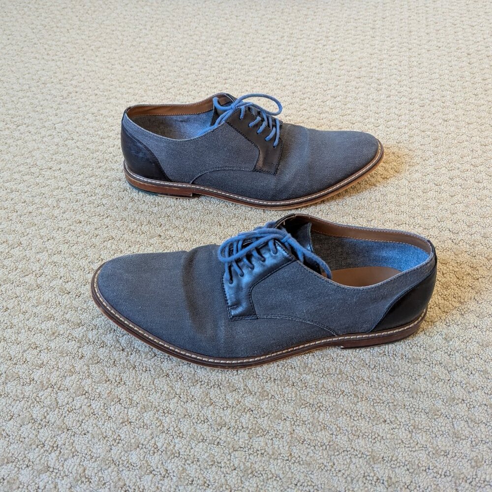 Aldo Men's Canvass Oxford Shoe - Size 11 - Picture 6 of 6